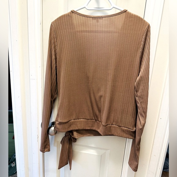 Never worn Silver Icing wrap around top - Picture 2 of 6